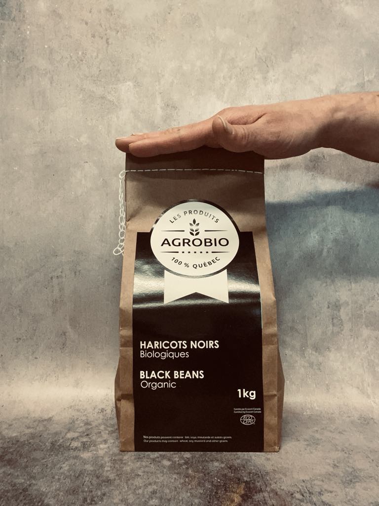 Haricots noirs biologiques