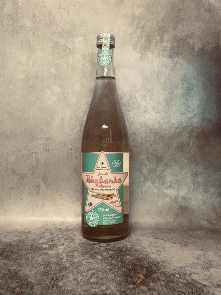 Jus de rhubarbe biologique
