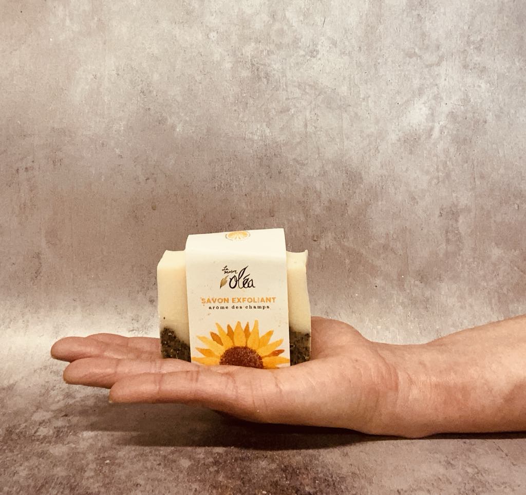 Savon à l'huile de tournesol biolgique arôme des champs