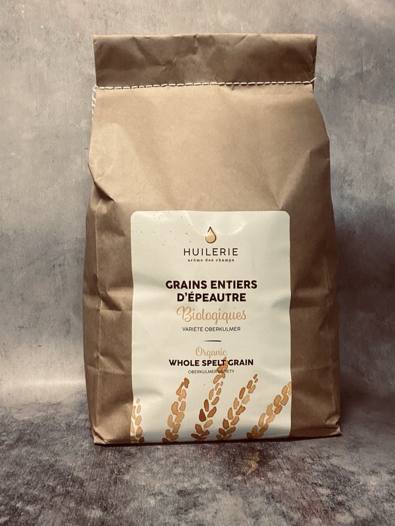 Grains d'épeautre décortiqués