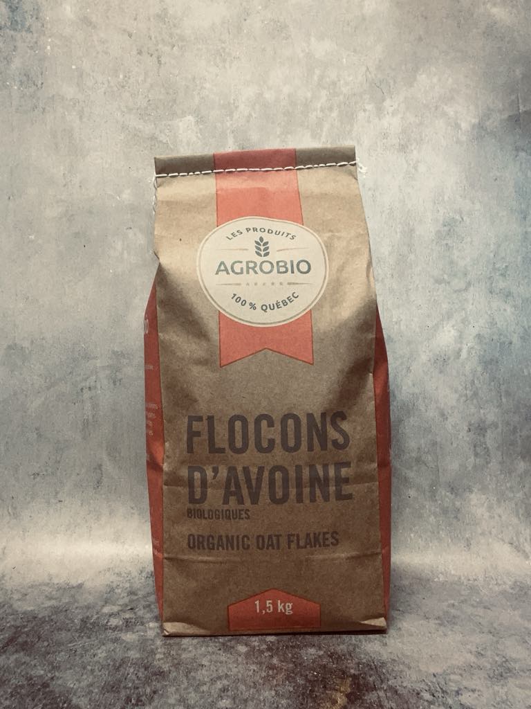 Flocons d'avoine biologique