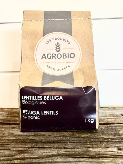 Lentilles béluga biologiques