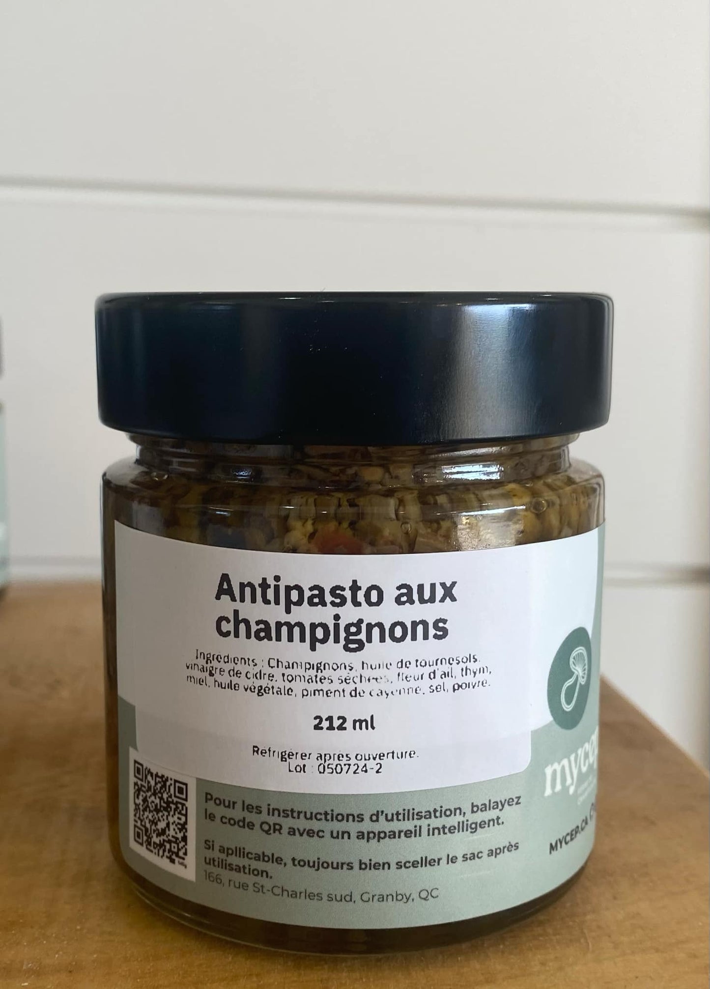 Antipasto aux champignons
