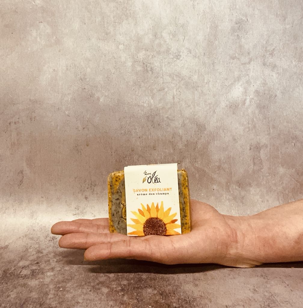 Savon à l'huile de tournesol biolgique arôme des champs