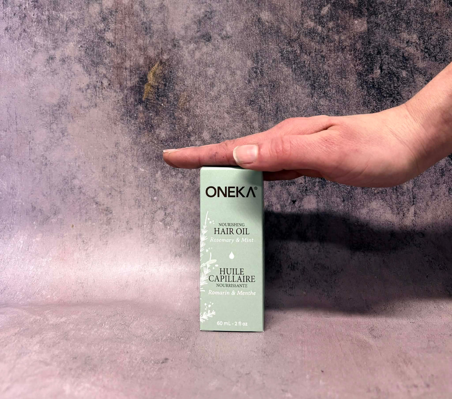 Huile capillaire romarin&menthe - Oneka